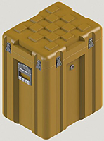 6.2 Cubic Feet (ft³) Rotomolded Plastic Case (AC2217-2404)