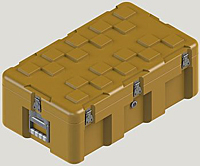 4.5 Cubic Feet (ft³) Rotomolded Plastic Case (AC3219-1003)