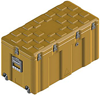 7.2 Cubic Feet (ft³) Rotomolded Plastic Case (AC3618-1703)