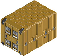 11.3 Cubic Feet (ft³) Rotomolded Plastic Case (AC3624-1113/AC)