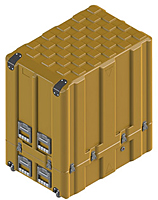 19.1 Cubic Feet (ft³) Rotomolded Plastic Case (AC3624-1129/AC)