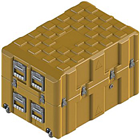 11.3 Cubic Feet (ft³) Rotomolded Plastic Case (AC3624-1311/AC)