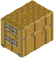 13.4 Cubic Feet (ft³) Rotomolded Plastic Case (AC3624-1711/AC)