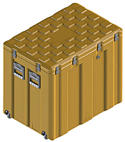 15.2 Cubic Feet (ft³) Rotomolded Plastic Case (AC3624-2903)