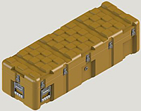 8.3 Cubic Feet (ft³) Rotomolded Plastic Case (AC5318-1104)