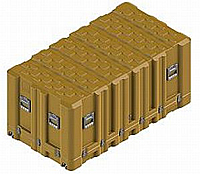 36.7 Cubic Feet (ft³) Rotomolded Plastic Case (AC6334-0624/AC)