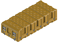 21.5 Cubic Feet (ft³) Rotomolded Plastic Case (AC7130-0513/AC)